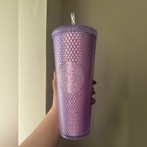 Starbucks Iridescent Purple Studded Tumbler